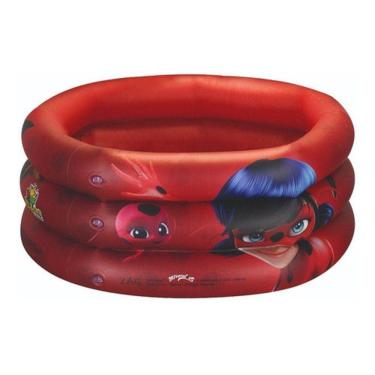 Imagem de Piscina Infantil Inflável 38 Litros Miraculous