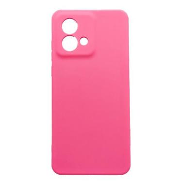 Imagem de Capa Capinha Compatível Com MOTOROLA moto G84 Silicone Aveludada Premi