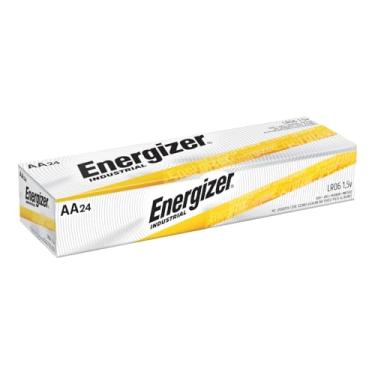Imagem de Baterias AA - Baterias alcalinas industriais Energizer, (24 unidades) modelo EN91
