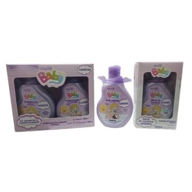 Imagem de Kit Muriel Baby Lavanda Shampoo + Condicionador + Colonia + Oleo 100 m