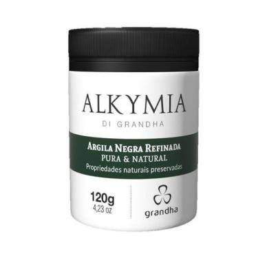Imagem de Grandha Argila Negra Refinada Pura e Natural 120g