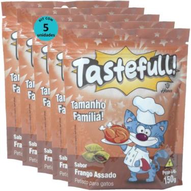 Imagem de Hana Tastefull Nuggets Para Gatos Frango Assado 150g Kit 5 un - Hana H