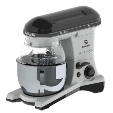 Imagem de Batedeira Planetaria Eclair Bp500 5L Preto Bivolt Braesi