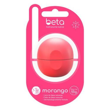 Imagem de Hidratante Labial Beta Morango FPS 6 9,5g