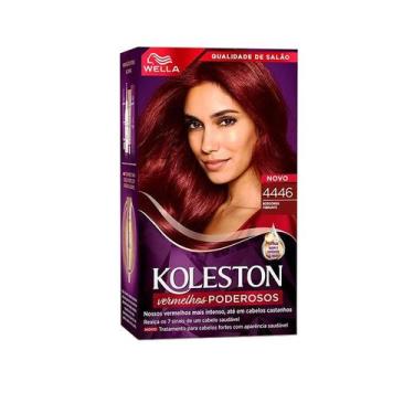 Imagem de Tinta de Cabelo Koleston Borgonha Vibrante 4446