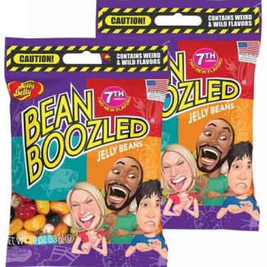 Imagem de Novidade! Kit 2 Pacotes Balas Jelly Belly Bean Boozled 7ª Edição Desaf