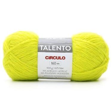 Imagem de Fio Talento Círculo 100g, 1780 amarelo neon