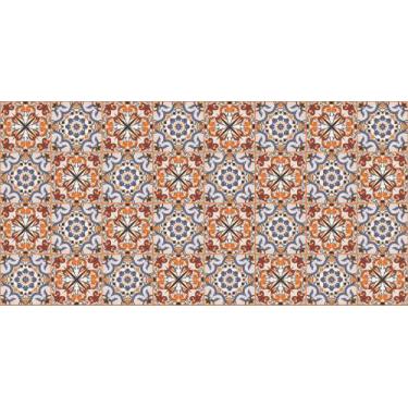 Imagem de Adesivo Azulejo Português - 2 desenhos (CINZA E LARANJA) - Leo Publici