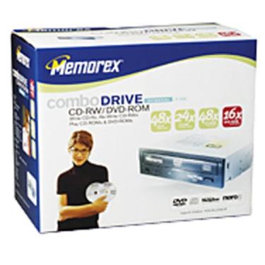 Imagem de Memorex Combo Drive CDRW/DVD-ROM Preto (32023267)
