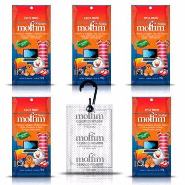 Imagem de Kit 5 Un Antimofo De Armários Desumidificador Mofo E Odores - Moffim