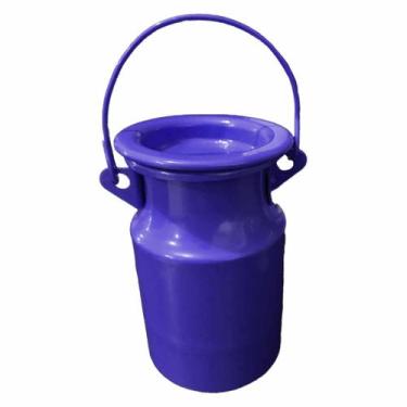 Imagem de Lembrancinha Leiteira Pequena de Alumínio Tons Variados - Extra Festas