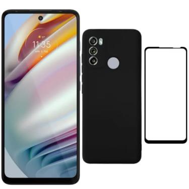 Imagem de Tela Display Lcd Touch Frontal Para Moto G60 Capinha Película