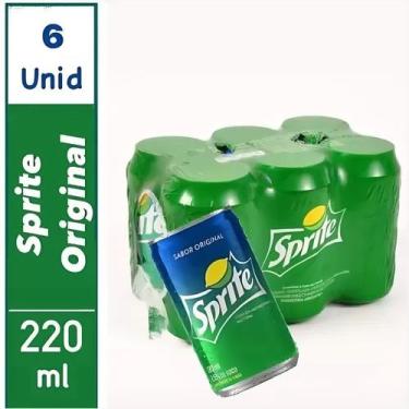 Imagem de Pack com 6 Refrigerante Sprite 220ml