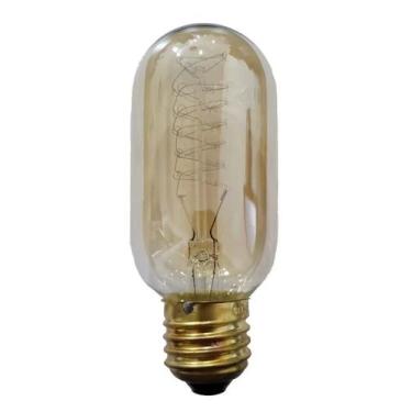 Imagem de Lampada Filamento De Carbono T45 E27 40w 110v Retrô Vintage - CTB