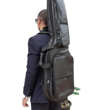 Imagem de Semi case violão folk Takamine 109x44x14 capota marítima Pelucia - Cap