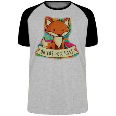 Imagem de Camiseta Raposa Blusa Plus Size extra grande adulto ou infantil - Empó