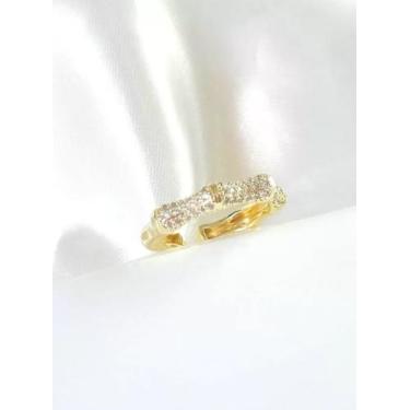 Imagem de Anel Ajustável Laço Feminino - Banhado a Ouro 18k - ToJoia18k