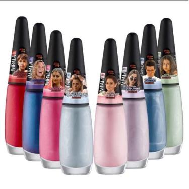 Imagem de Kit c/ 08 Esmaltes Impala Coleção Globoplay Hipoalergênicos