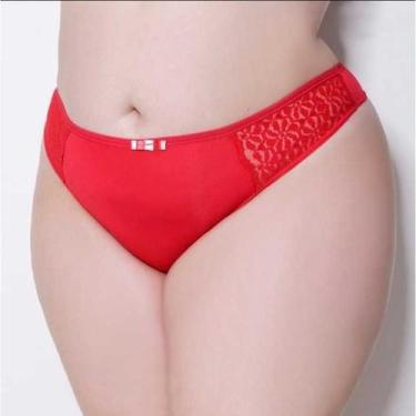 Imagem de Kit com 2 Tanga Fio Dental Plus Size Romantic Microlight Premium Micro