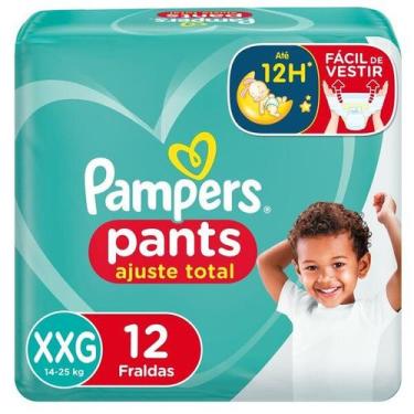 Imagem de Fralda Pampers Pants Ajuste Total Tamanho Xxg com 12 Unidades - PROCTE