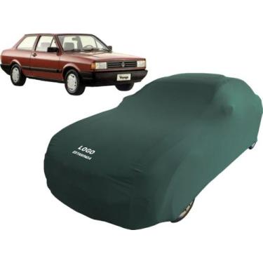 Imagem de Capa Automotiva Para Vw Voyage Quadrado Tecido Helanca - Mz, Verde