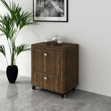 Imagem de Gaveteiro para Pasta Suspensa ME4112 Nogal Tecnomobili