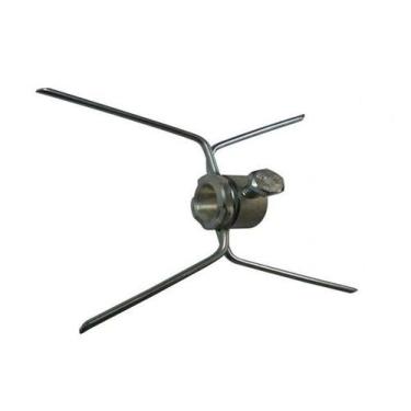 Imagem de 5 Pçs Gancho Duplo Frangueira Espeto Maquina Frango Maqenge - AZ135