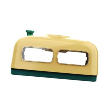 Imagem de Fenteer Incubadora de ovos, incubação de ovos, 8 incubadora de incubação com controle automático de temperatura para ganso, Amarelo Verde