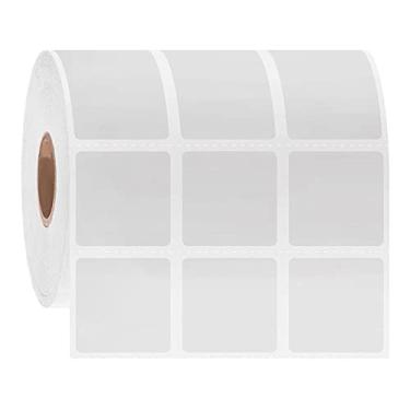 Imagem de Etiquetas de código de barras criogênicas 1" x 1" / 25,4 mm x 25,4 mm (3 de diâmetro)