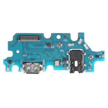 Imagem de BESJMYT Substituição da porta de carregamento para Samsung Galaxy A13 USB Dock Dock Conector Tipo-C Placa de cabo flexível com entrada de microfone, fone de ouvido, reparo de porta de microfone para