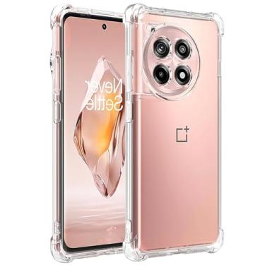 Imagem de Wanyuexes Capa para OnePlus 11R 5G, para OnePlus Ace 2 5G CPH2487, capas de telefone de TPU macio e transparente, protetora de silicone fino, à prova de choque, transparente para OnePlus 11R 5G