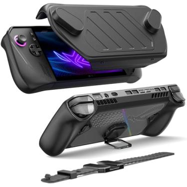 Imagem de JSAUX PC0111 ModCase Compatible with ASUS ROG Ally X (2024), ROG Ally X Case with Detachable Front Shell, Include Protective Case, Face Cover, Metal Bracket and Strap - Basic Set