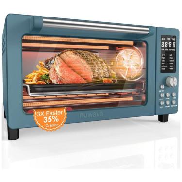 Imagem de Forno Elétrico 12 em 1 com Capacidade de 19L, Material de Aço Inoxidável e Tela LCD, 11...