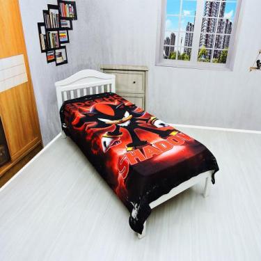 Imagem de Manta Cobertor Sonic Shadow Generation Ultra Soft Macia - Fantasia Bra