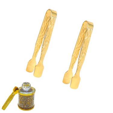 Imagem de NentMent Pacote com 2 pinças de briquetes de carvão, comprimidos de carvão, pinças de bloqueio, pinças de incenso para discos de carvão para pegar luzes de disco de carvão para tablet de carvão,