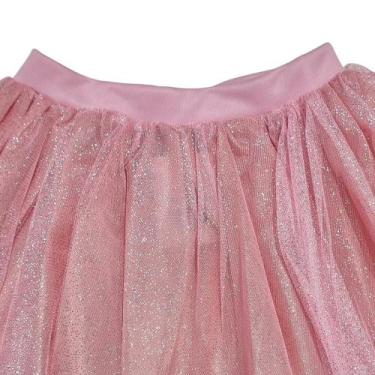 Imagem de Saia Tule Tutu Glitter Infantil - Jade Fashion, Verde