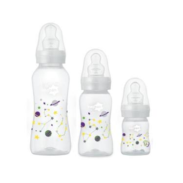 Imagem de Kit Mamadeira Decorada - 250/140/70ml - Neopan - Neopan , Branco