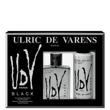 Imagem de Ulric de Varens Kit UDV Black Masculino - Eau de Toilette 100ml + Deso