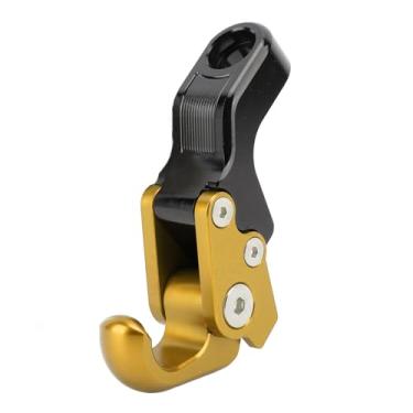 Imagem de Cabide de Gancho de Bagagem de Motocicletas Akozon - Liga de Alumínio de Alumínio de 10,5 Mm (Ouro)