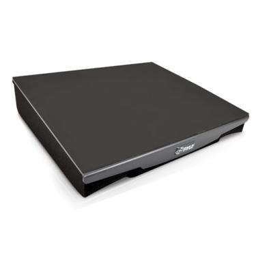 Imagem de Espuma elevadora de som para alto-falante – Almofadas de plataforma de isolamento acústico de ruído com base de borracha para monitor de estúdio, subwoofer, alto-falantes altos – Pyle PSI08 (33 x 28 x 6,6 cm)