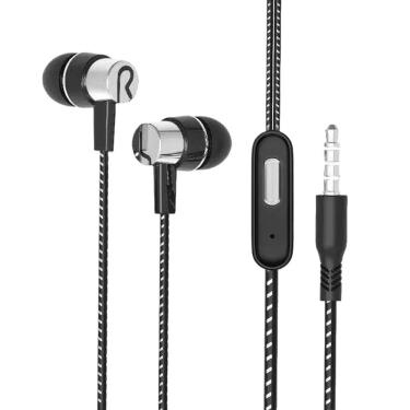 Imagem de Fones de ouvido com fio Fones de ouvido intra-auriculares para telefone | Genéricos