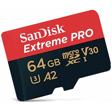 Imagem de Micro Sdxc Sandisk Extreme Pro 64gb C10 U3 A2 170mbs Lacrado