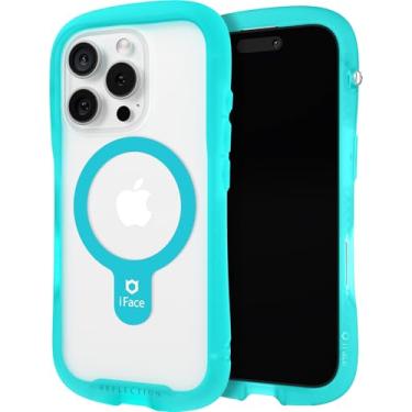 Imagem de iFace Capa compatível com iPhone 16 Pro Max [Reflection Neo MagSynq] (compatível com MagSafe) de vidro temperado, proteção contra choques, design exclusivo e resistente, capa transparente para celular
