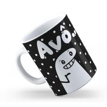 Imagem de Caneca de Cerâmica 325ml Flork Família - Mecolour