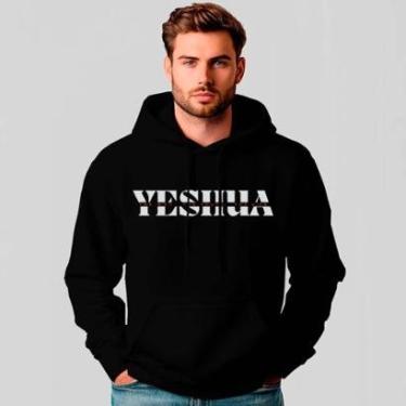 Imagem de Moletom Canguru Yeshua The way The truth The Life Estampado REF1503-Masculino