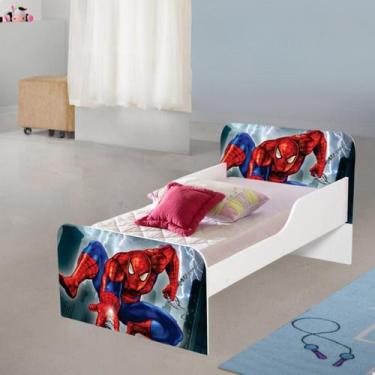 Imagem de Mini Cama Infantil MDF de personagens para Meninos - Casa Móveis, Home