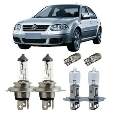 Imagem de Kit Completo Lâmpadas Halógenas Milha Bora 2000 A 2007 T10 - Autovex /