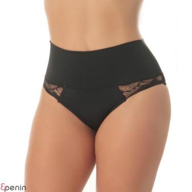 Imagem de Calcinhas Cós Alto Tanga Cinta Compressão Pós Parto Lingerie Feminina 