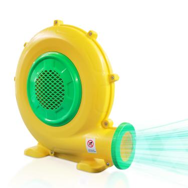 Imagem de QILEBA Ventilador de Ar de 480 W 0,64 Hp, Poderoso Soprador Inflável de Casa de Salto, Bomba de Ventilador Elétrico Portátil Perfeita para Casa de Salto Inflável, Castelo Inflável, Jumper, Corrediça D