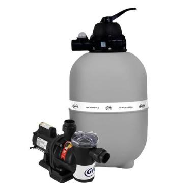 Imagem de Kit Bomba 1/3 com Filtro De Piscina GRE300 até 30.000 Litros